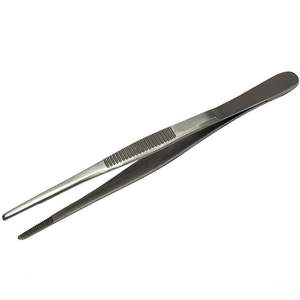 Pince à épiler de qualité supérieure Pince à pansement pour le pouce Tailles standard disponibles Pince à pansement dentelée en acier inoxydable - Product Image 1