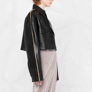 2025 saison d'hiver nouvelle conception personnalisée peau de mouton crue respirant veste imperméable en gros pas cher prix Street Wear - Product Image 5