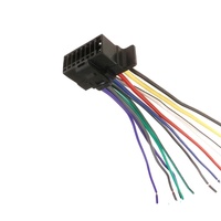 Unité principale d'autoradio stéréo 13Pin 16Pin connecteur ISO faisceau de câbles de transfert adaptateur prise faisceau de câblage pour Mazda Ford