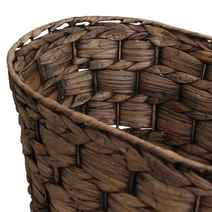 ตะกร้าเก็บของสานมือจากผักตบชวา สไตล์บ้านไร่ งานฝีมือ ขายส่ง เป็นมิตรกับสิ่งแวดล้อม ผลิตในเวียดนาม - Product Image 3