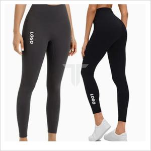 Conjunto de Yoga para Mujer Talla XL, Transpirable, Spandex/Nylon, Ecológico, Pantalones de Gimnasio, Precio al por Mayor OEM Personalizado, Cómodo, Sin Costuras, Estampado Medio - Product Image 4