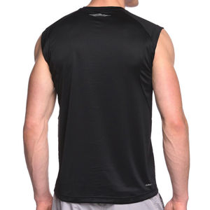 Venta al por mayor de verano de algodón Rib Tank Top para hombres logotipo personalizado básico deporte gimnasio camiseta sin mangas con Pakistán algodón - Product Image 2