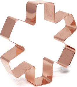 Coupe-biscuits en cuivre fait à la main cercle de qualité alimentaire cuivre nouvelle série ustensiles de cuisson outils de cuisson emballage personnalisé disponible - Product Image 1