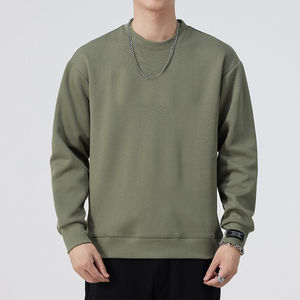 เสื้อสเวตเตอร์ของผู้ชายผ้าฝ้ายรุ่นเฮฟวี่เวตคอตตอนลายนูน3D ตามสั่งพิมพ์โลโก้ตามสั่ง100% - Product Image 2