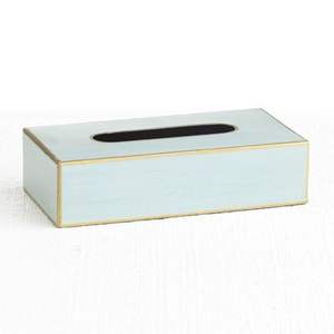 Boîte à mouchoirs décorative de table de conception classique boîte à serviettes en métal poli or de haute qualité pour boîte à mouchoirs de décor de table d'hôtel - Product Image 4