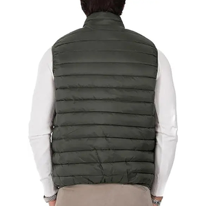 Chaleco acolchado de burbujas impermeable para hombre 2024, chaleco Softshell para deportes de invierno, chaleco de lona de punto sin mangas, calentador de cuerpo para exteriores - Product Image 2
