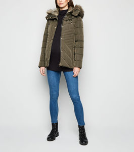 Manteau parka long en duvet d'oie pour femmes, veste matelassée d'hiver pour l'extérieur, fermeture éclair debout, respirant, épais, à capuche, vêtements d'extérieur, OEM disponible - Product Image 4
