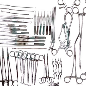 Juego de 52 piezas de cirugía vascular, instrumentos médicos quirúrgicos, kit de instrumentos de cirugía, calidad alemana - Product Image 4
