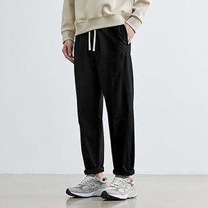 OEM conception de logo personnalisé haut de gamme hommes taille moyenne respirant imperméable pantalons décontractés 2024 printemps nouveau léger droit sport - Product Image 6