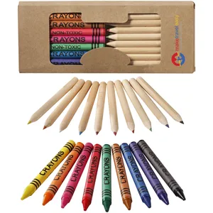 Coffrets d'art personnalisés Lucky : Crayons colorés et gadgets - Product Image 2