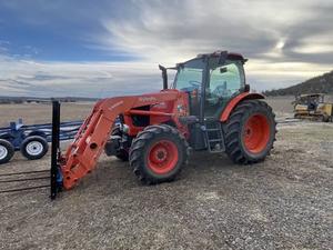 Tracteurs agricoles utilitaires Kubota M6-141 haute puissance, moteur diesel 4 cylindres refroidi par liquide, multi-culbuteurs, à vendre - Product Image 3