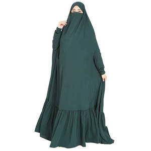 Vestido Abaya Jilbab musulmán para mujer, ropa islámica bordada de alta calidad, Oriente Medio, venta al por mayor - Product Image 5