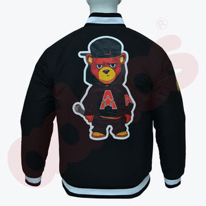 Chaqueta de béisbol de diseño personalizado de alta calidad y chaqueta de softball con chaqueta de bombardero Varsity con logotipo personalizado - Product Image 6