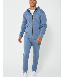 Survêtement à Fermeture Éclair en Molleton de Coton 100% XXL Personnalisé pour Hommes, Haute Qualité, Nouveau Design, Hiver, Capuche, Cordon Respirant, Logo - Product Image 1