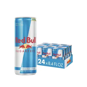 Yüksek talep Red Bull 100% şekersiz orijinal enerji içeceği Online, 8.4 FlOz, 24 kutu (6 paket 4) İhracat toptan fiyatlandırma