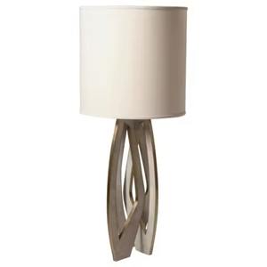 Elégante lampe de table contemporaine en métal pour décoration de chambre à coucher, éclairage de bureau en fer moderne d'accent artistique pour la maison - Product Image 5