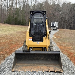 Used Cat Skid Steer Loader 2023 Model 9 Ton Rated Load HYDAC Hydraulic Pump Quancai Engine High Performance Compact Design - Product Image 5