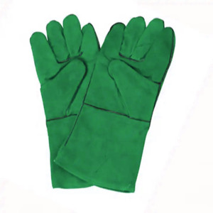 Gants de sécurité en cuir de vachette fendu résistant à la chaleur élevée gants de sécurité anti-incendie fonction anti-feu Protection des mains pour le soudage - Product Image 4