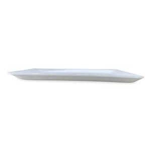GEN #9P Meat Trays 12.25 In. X 9.25 In. X 0.62 In. White-200/Carton <b>Packaging</b> <b>Materials</b> - Product Image 2
