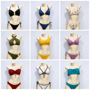 Women Plus Size Bikini Swimwear 2 Piece <b>Beach</b> Swimsuit Set Anti-UV Quick Dry Customizable OEM - Product Image 3