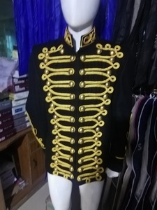 Nueva Chaqueta Estilo Uniforme de Húsar Napoleónico, Túnica Pelisse Jimmy Hendrix Bordada para Hombre - Product Image 5