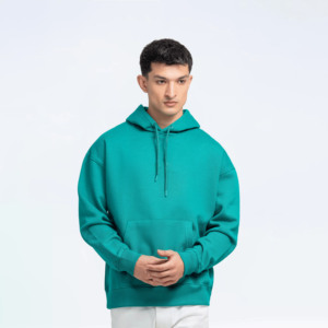 Sérigraphie Sweat à capuche pour homme Street Drop Shoulder Heavyweight Pullover Hoodie Sweat à capuche surdimensionné pour homme Logo personnalisé - Product Image 1