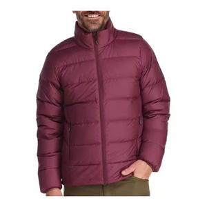 Nouveaux vêtements personnalisés pour hommes Veste doudoune compressible de bonne qualité pour hommes Manteau d'hiver à capuche Veste de neige isolée Service OEM - Product Image 1