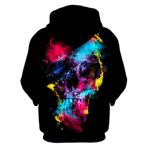 Sudadera con Capucha para Hombre, Invierno, Impresión Serigráfica, 100% Poliéster, Impermeable, Estilo Urbano, OEM, 2 Piezas - Product Image 3