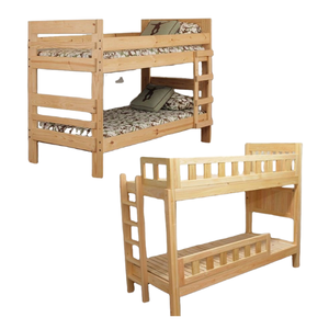 Litera de madera maciza de diseño moderno para niños, litera de madera para niños, muebles para niños, precio al por mayor - Product Image 3