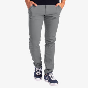 Pantalons d'affaires pour hommes Pantalons décontractés Pantalon mince Pantalon de tailleur droit extensible - Product Image 2