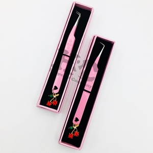 แหนบติดขนตา Cherry Charm รุ่น Professional ผลิตจากสแตนเลสอย่างดี ทนทาน คุณภาพสูง บรรจุภัณฑ์สวยงาม ขั้นต่ำในการสั่งซื้อขนตาแบบมิงค์ - Product Image 5