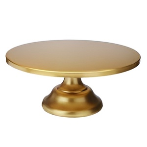 Elegant Modern Metal <b>Cake</b> <b>Stand</b> with Enamel Finishing With Decorative <b>Dome</b> Shape Lid Perfect for Wedding & Christmas <b>Cakes</b> - Product Image 1