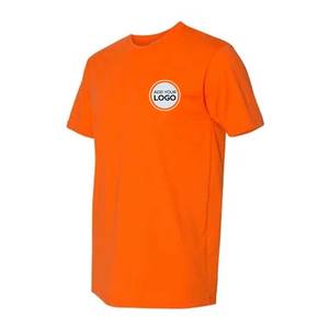 Mezcla de manga corta Camiseta Poly Cotton T Shirt - Product Image 3