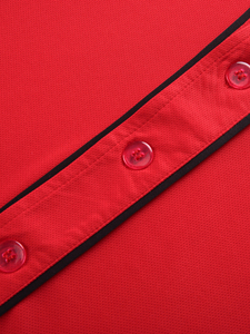 เสื้อยืดเบสบอลสำหรับผู้ชายเสื้อยืดแบบเรียบมีกระดุมเสื้อกีฬาฮิปฮอปซอฟต์บอลเสื้อยืดที่ใช้งานอยู่ - Product Image 6