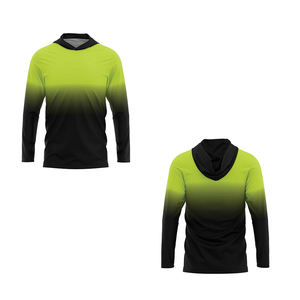 Vêtements de pêche à manches longues, prix de gros, sublimation personnalisée et logo, séchage rapide - Product Image 3