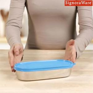Top Demanded 650ml Flat Oval Stainless Steel <b>Lunch</b> <b>Box</b> for Office or School and Travel or Outdoor Use Available for Sale - Product Image 3