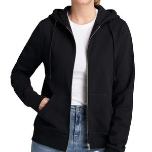 Ventes chaudes de sweats à capuche décontractés pour femmes, fermeture éclair, respirants, nouvelle arrivée, vente en gros, design tendance, prix compétitif - Product Image 1