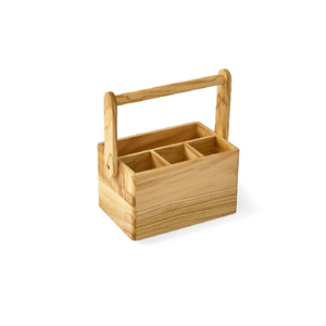 Caddy de madera y soportes de almacenamiento, organizador de almacenamiento de madera de alta calidad para el hogar y organizador de cocina, oferta premium - Product Image 6