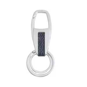 พวงกุญแจหนังแบบคลาสสิกสำหรับผู้ชายพวงกุญแจคู่แหวนคู่สำหรับธุรกิจรถยนต์เหมาะสำหรับใช้เป็นของขวัญและใช้ในชีวิตประจำวัน - Product Image 5