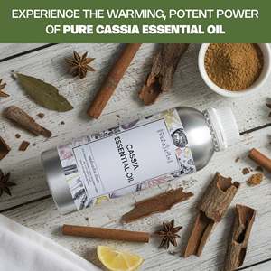 Aceite Esencial de Cassia 100% Puro de Grado Cosmético, Hidratante con Frankincienso, Ylang-Ylang, Pino y Árbol de Té - Product Image 4