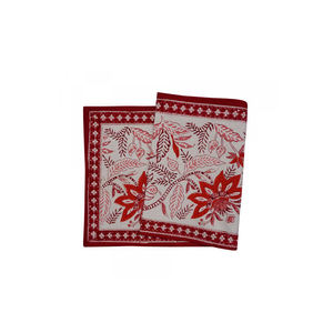 ผ้าปูโต๊ะผ้าฝ้ายแท้100% พิมพ์ลายแบบดั้งเดิม33X120 CMS - Product Image 1