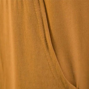 Venta al por mayor de ropa informal de los hombres de color sólido pulóver con capucha de manga larga ropa de hombre sudaderas con capucha sudaderas 100% algodón transpirable 2025 - Product Image 5