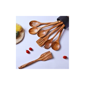 ชุดอุปกรณ์ทำอาหารไม้ที่มีคุณภาพดีเป็นมิตรต่อสิ่งแวดล้อมสำหรับทำอาหารกำหนดขนาดได้เองผู้ผลิตในเวียดนาม - Product Image 6