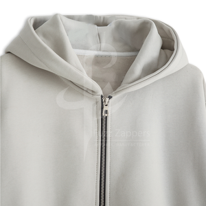 Customizable Print Design Color OEM <b>Men</b> Hoodie Double zipper Hoodie Ribbed Hem Ribbed Cuffs Two side pockets Custom <b>Men</b> Hoodie - Product Image 2