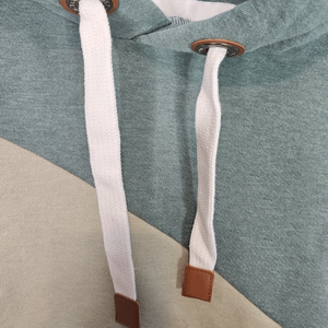 Sudadera con capucha multicolor para mujer, bolsillo de canguro, ropa de calle de lana de algodón transpirable, Top con capucha - Product Image 3