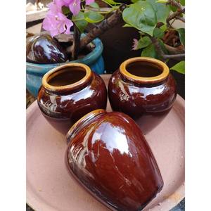 LU NUOC Vietnam's New Style 2024 Mini Ceramic Drinking Beer Glass Floral Vase Shape <b>Tea</b> <b>Cup</b> & <b>Saucer</b> - Product Image 6