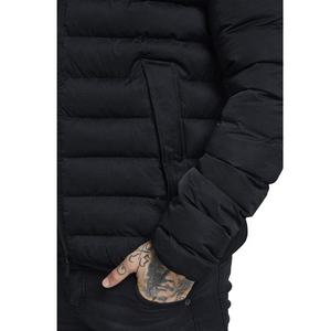 Best Selling Shiny Bubble Quilted <b>Canvas</b> Puffer <b>Jacket</b> for <b>Men</b> Cold Weather Protection Warm Winter with Hood OEM Style - Product Image 6