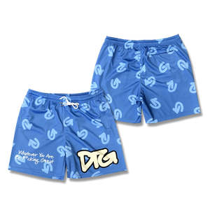 กางเกงขาสั้นออกกำลังกายเล่นกีฬาบาสเก็ตบอลสำหรับผู้ชายกางเกงขาสั้นออกกำลังกายแบบถักเอวกลางยางยืดปิดสะโพกตามสั่ง - Product Image 3