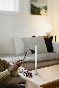 Accessoires de bougies de couleur argentée Dipper Snuffer Candle Wick Trimmer Candle Scissors Hook Tool Set avec plateau - Product Image 5