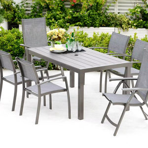 Lifestyle Garden Solana Recliner 6 places avec cadre en acier et design élégant pour mobilier d'extérieur durable - Product Image 1